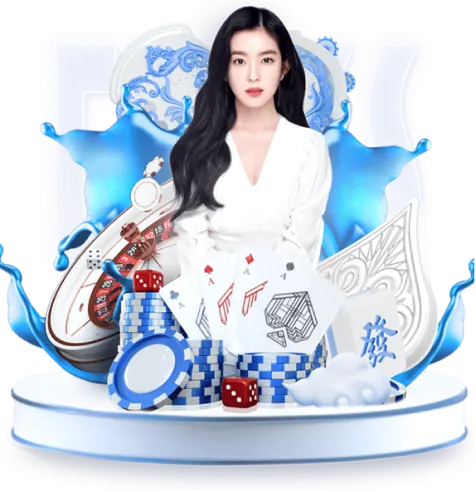Bàn chơi Poker trực tuyến với các lá bài và chip cược